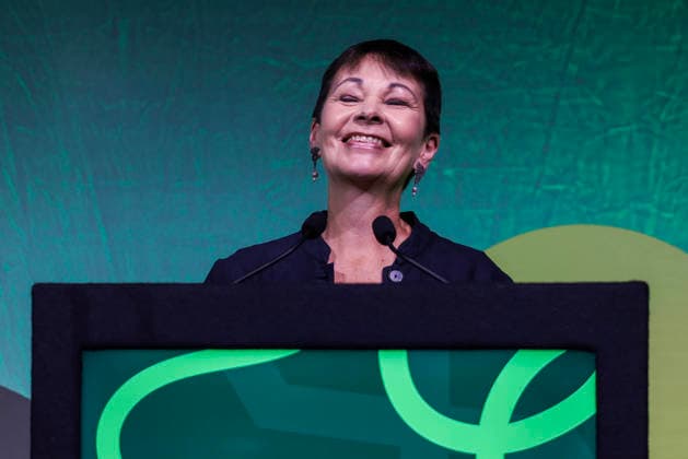 . 03 10 2026. Brighton, United Kingdom. Green Party Conference Day 2. The Green Party on day two of their Conference from the Brighton Centre, Brighton.  xMartynxWheatleyx xi-Imagesx IIM-27041-0010