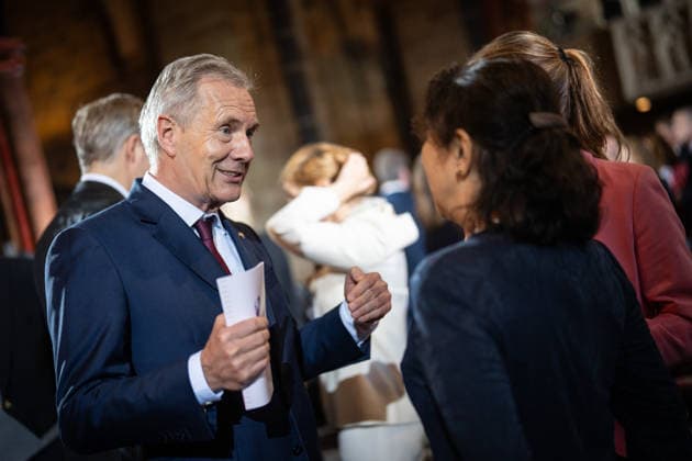 Ecumenical Service at St. Petri Cathedral; Christian Wulff, Former Federal President; Official Central Celebrations for German Unity Day 2026 in Bremen, Bremen, Germany; Downtown Bremen