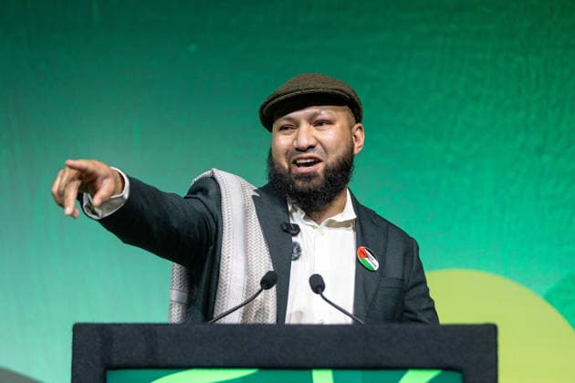 Green Party Conference Deputy Leader s Speeches, Brighton, UK 3 October 2026 Green Party Co-Deputy Leader Mothin Ali delivers a speech at the Green Party Conference in Brighton, UK, on 3 October 2026., Credit:Pete Speller Avalon Copyright: xPetexSpellerx xAvalonx 1140263469