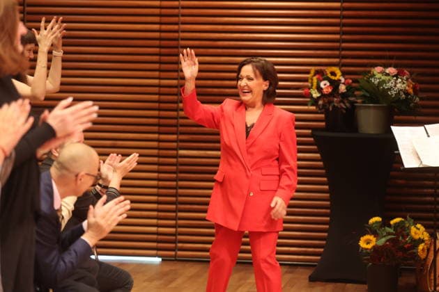 Weimar Prize Awarded to Ute Freudenberg Weimar, October 3, 2026 Weimar Prize Awarded to Ute Freudenberg The award ceremony took place on German Unity Day at the Weimarhalle and is Copyright: xMatthiasxGränzdörferx
