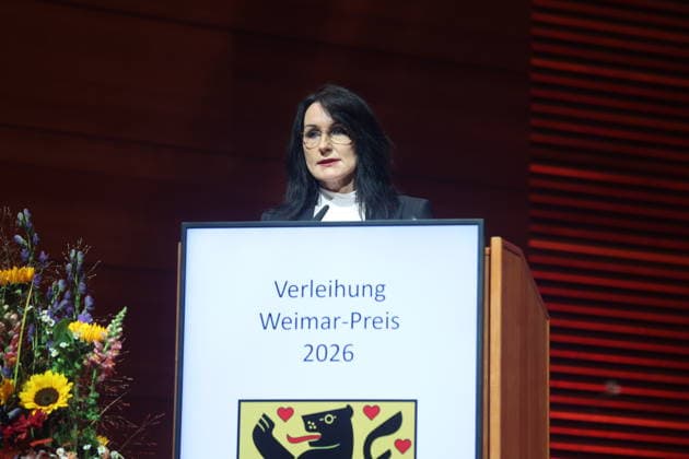 Weimar Prize Awarded to Ute Freudenberg Weimar, October 3, 2026 Weimar Prize Awarded to Ute Freudenberg in Thuringia, Germany Copyright: xMatthiasxGränzdörferx