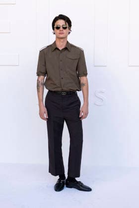 Milo Quifes at the photocall for the Céline Spring Summer 2027 Women’s Ready-to-Wear collection during Paris Fashion Week (PFW) at the National Archives Museum in Paris, France, on October 3, 2026. Olivier Borde, Bestimage. Photocall at the Céline fashion show as part of Paris RTW Spring Summer 2027 Fashion Week, held at the Musée National des Archives on October 3, 2026, in Paris, France. Paris, France  Copyright: xOLIVIERxBORDEx xBESTIMAGExOLIVIERxBORDEx xBESTIMAGEx