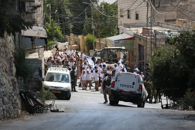 Israeli Soldiers Restrict Palestinian Movement During Settler Tour in Hebron Israeli soldiers restrict the movement of Palestinians and take security measures during a tour by Israeli settlers in the Old City of Hebron, in the West Bank, on October 3, 2026, during the Jewish holiday of Sukkot. Photo by Mamoun Wazwaz apaimages Hebron West Bank Palestinian Territory 031026_Hebron_MW_00(52) Copyright: xapaimagesxMamounxWazwazx xapaimagesx