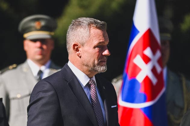 82nd anniversary of the Carpathina-Dukla Operation SVIDNIK, SLOVAKIA – OCTOBER 3: Peter Pellegrini, President of Slovakia arrives to the scene as Slovak officials, military personnel and members of the public gather to commemorate the 82nd anniversary of the Carpathian-Dukla Operation, one of the bloodiest military operations fought on Slovak territory during World War II. The commemorations take place at the Military Historical Museum in Svidnik and at the Dukla battlefield memorial complex, honouring the soldiers who fought and died during the operation, which marked the beginning of the direct liberation of Czechoslovakia. Robert Nemeti Anadolu Svidnik Slovakia. Editorial use only. Please get in touch for any other usage.  Copyright: x2026xAnadoluxRobertxNemetix