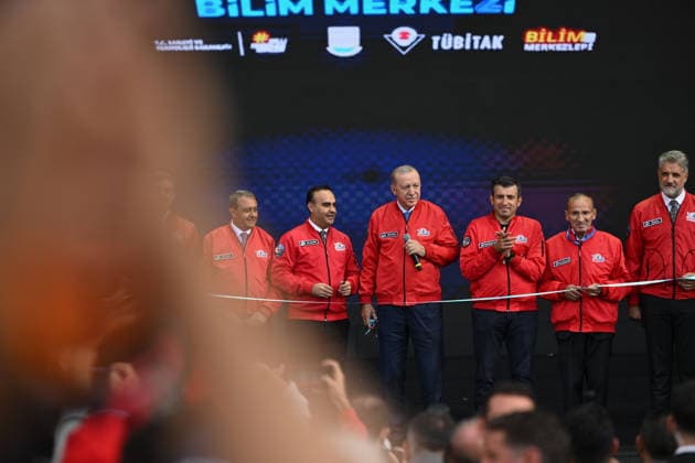 Turkish President Erdogan visits the TEKNOFEST Southeast in Sanliurfa SANLIURFA, TURKIYE - OCTOBER 03: Turkish President Recep Tayyip Erdogan visits the Aerospace, Space and Technology Festival (TEKNOFEST) Southeast at Sanliurfa GAP Airport in Sanliurfa, Turkiye on October 3, 2026. Harun Ozalp Anadolu Sanliurfa Turkey. Editorial use only. Please get in touch for any other usage. Copyright: x2026xAnadoluxHarunxOzalpx