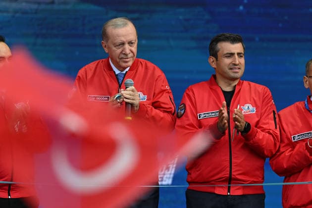 Turkish President Erdogan visits the TEKNOFEST Southeast in Sanliurfa SANLIURFA, TURKIYE - OCTOBER 03: Turkish President Recep Tayyip Erdogan visits the Aerospace, Space and Technology Festival (TEKNOFEST) Southeast at Sanliurfa GAP Airport in Sanliurfa, Turkiye on October 3, 2026. Harun Ozalp Anadolu Sanliurfa Turkey. Editorial use only. Please get in touch for any other usage. Copyright: x2026xAnadoluxHarunxOzalpx