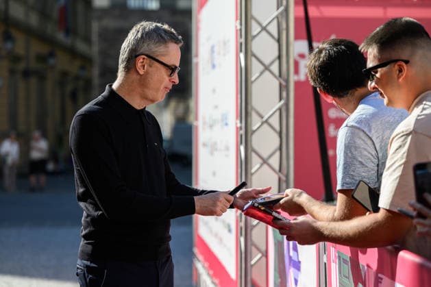 October 3, 2026, Lucca, Lucca, Italy: Nicolas Winding Refn on the red carpet at the Lucca Film Festival to receive the Golden Panther Award and preview his film Her Private Hell , Lucca, October 3, 2026 Lucca Italy - ZUMAa289 20261003_zia_a289_237 Copyright: xStefanoxDallexLuchex xAgfx