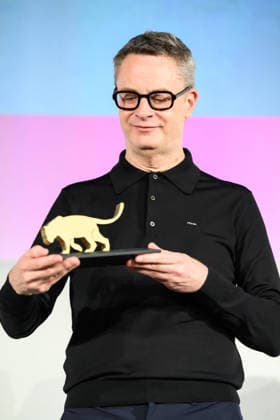 October 3, 2026, Lucca, Lucca, Italy: Director Nicolas Winding Refn receives the Golden Panther Award at the Lucca Film Festival before the premiere of his film Her Private Hell , Lucca, 03 10 2026 Lucca Italy - ZUMAa289 20261003_zia_a289_275 Copyright: xStefanoxDallexLuchex xAgfx
