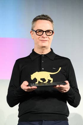 October 3, 2026, Lucca, Lucca, Italy: Director Nicolas Winding Refn receives the Golden Panther Award at the Lucca Film Festival before the premiere of his film Her Private Hell , Lucca, 03 10 2026 Lucca Italy - ZUMAa289 20261003_zia_a289_276 Copyright: xStefanoxDallexLuchex xAgfx