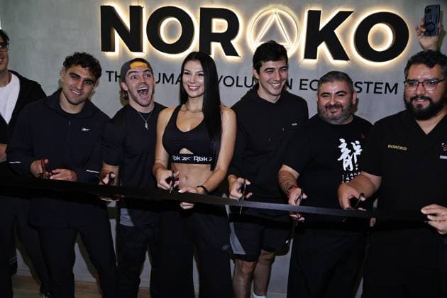 October 3, 2026, Ciudad De Mexico, Ciudad De Mexico, Mexico: TO - 45334 - Mexico City - 03 10 2026 - Rodrigo Romeh, Ana Parra, and partners during the inauguration of the NOROKO gym at Punto Polanco in Mexico City..Closos photo Ciudad De Mexico Mexico - ZUMAcs4_ 20261003_faa_cs4_004 Copyright: xAlfonsoxManzanox