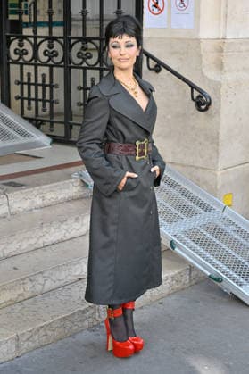 PFW Vivienne Westwood Outside Arrivals Marta Pozzan arriving at the Vivienne Westwood show during Paris Fashion Week, in Paris, France on 3 October 2026. Photo by Julien Reynaud APS-Medias ABACAPRESS.COM Paris France  Copyright: xReynaudxJulien APS-Medias ABACAx