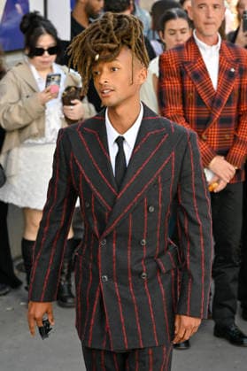 PFW Vivienne Westwood Outside Arrivals Jaden Smith arriving at the Vivienne Westwood show during Paris Fashion Week, in Paris, France on 3 October 2026. Photo by Julien Reynaud APS-Medias ABACAPRESS.COM Paris France  Copyright: xReynaudxJulien APS-Medias ABACAx