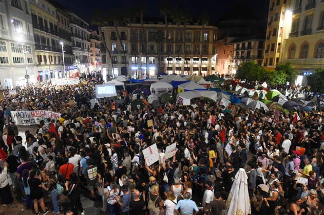 Housing Protest in Málaga Photos from the housing protest in Málaga October 3, 2026, in Málaga, Andalusia, Spain October 3, 2026, in Málaga, Málaga, Spain Copyright: xÃlexxZeax 7819180