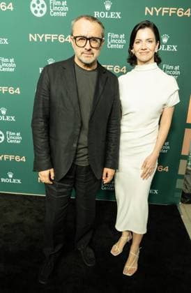 October 3, 2026, Bronx, New York, USA: Andrey Zvyagintsev and Iris Lebedeva attend screening of Minotaur during New York Film Festival at Alice Tully Hall at Lincoln Center in New York, NY on October 3, 2026. Bronx USA  - ZUMAr339 20261003_znp_r339_027 Copyright: xLevxRadinx