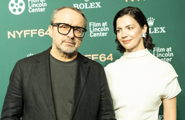 October 3, 2026, Bronx, New York, USA: Andrey Zvyagintsev and Iris Lebedeva attend screening of Minotaur during New York Film Festival at Alice Tully Hall at Lincoln Center in New York, NY on October 3, 2026. Bronx USA - ZUMAr339 20261003_znp_r339_028 Copyright: xLevxRadinx