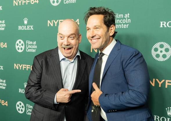 October 3, 2026, Bronx, New York, USA: Paul Giamatti and Paul Ruud attend screening of A Statement during annual New York Film Festival at Alice Tully Hall at Lincoln Center in New York, NY on October 3, 2026. Bronx USA  - ZUMAr339 20261003_znp_r339_067 Copyright: xLevxRadinx