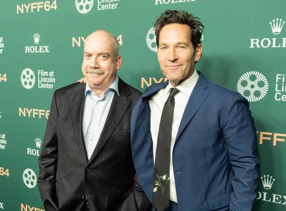 October 3, 2026, Bronx, New York, USA: Paul Giamatti and Paul Ruud attend screening of A Statement during annual New York Film Festival at Alice Tully Hall at Lincoln Center in New York, NY on October 3, 2026. Bronx USA  - ZUMAr339 20261003_znp_r339_070 Copyright: xLevxRadinx