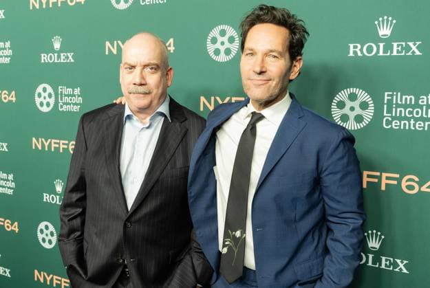October 3, 2026, Bronx, New York, USA: Paul Giamatti and Paul Ruud attend screening of A Statement during annual New York Film Festival at Alice Tully Hall at Lincoln Center in New York, NY on October 3, 2026. Bronx USA  - ZUMAr339 20261003_znp_r339_071 Copyright: xLevxRadinx
