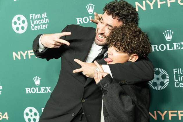 October 3, 2026, Bronx, New York, USA: Jordan Firstman and Reggie Absolom attend screening of Club Kid during annual New York Film Festival at Alice Tully Hall at Lincoln Center in New York, NY on October 3, 2026. Bronx USA - ZUMAr339 20261003_znp_r339_117 Copyright: xLevxRadinx