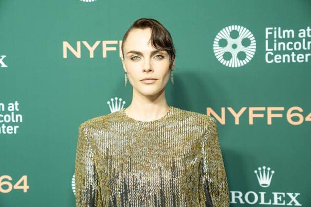 October 3, 2026, Bronx, New York, USA: Cara Delevingne wearing dress by Thom Browne attends screening of Club Kid during annual New York Film Festival at Alice Tully Hall at Lincoln Center in New York, NY on October 3, 2026. Bronx USA  - ZUMAr339 20261003_znp_r339_154 Copyright: xLevxRadinx