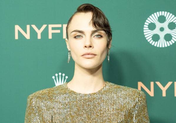 October 3, 2026, Bronx, New York, USA: Cara Delevingne wearing dress by Thom Browne attends screening of Club Kid during annual New York Film Festival at Alice Tully Hall at Lincoln Center in New York, NY on October 3, 2026. Bronx USA - ZUMAr339 20261003_znp_r339_155 Copyright: xLevxRadinx