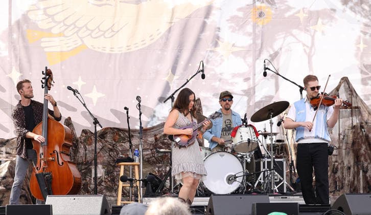 Hardly Strictly Bluegrass 2026 Sierra Hull performs during the 2026 Hardly Strictly Bluegrass Music Festival at Golden Gate Park on October 2, 2026 in San Francisco, California. San Francisco Golden Gate Park California United States Copyright: ximageSPACEx