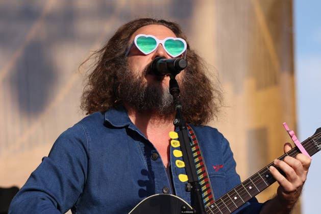 Hardly Strictly Bluegrass 2026 Jim James of My Morning Jacket performs during the 2026 Hardly Strictly Bluegrass Music Festival at Golden Gate Park on October 2, 2026 in San Francisco, California. San Francisco Golden Gate Park California United States Copyright: ximageSPACEx