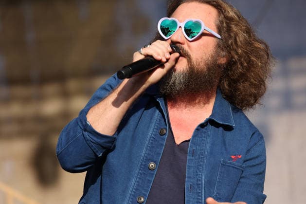 Hardly Strictly Bluegrass 2026 Jim James of My Morning Jacket performs during the 2026 Hardly Strictly Bluegrass Music Festival at Golden Gate Park on October 2, 2026 in San Francisco, California. San Francisco Golden Gate Park California United States Copyright: ximageSPACEx