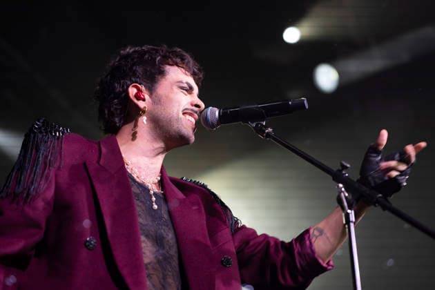 Iván Herzog Performing in Madrid, Spain - 03 Oct 2026 Artist Iván Herzog, performs live on stage during a performance at the Movistar Arena. Madrid Spain Copyright: xAtilanoxGarciax xSOPAxImagesx PHOTO10745