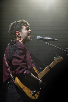 Iván Herzog Performing in Madrid, Spain - 03 Oct 2026 Artist Iván Herzog, performs live on stage during a performance at the Movistar Arena. Madrid Spain Copyright: xAtilanoxGarciax xSOPAxImagesx PHOTO10752