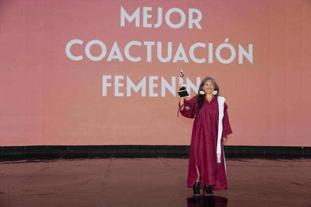 October 4, 2026: TO-45341 & x2013; Mexico City. October 3, 2026. Angeles Cruz wins an Ariel Award at the 68th Ariel Awards ceremony presented by the Mexican Academy of Cinematographic Arts and Sciences (AMACC), held at Churubusco Studios in Mexico City. Clasos.com.mx - ZUMAcs4_ 20261004_faa_cs4_019 Copyright: xMikaxRoblesx