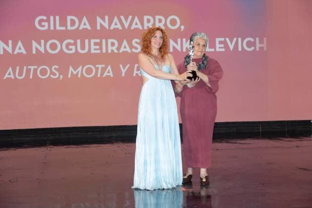 October 4, 2026: TO-45341 & x2013; Mexico City. October 3, 2026. Gilda navarro and Joanna Nogueiras wins an Ariel Award at the 68th Ariel Awards ceremony presented by the Mexican Academy of Cinematographic Arts and Sciences (AMACC), held at Churubusco Studios in Mexico City. Clasos.com.mx - ZUMAcs4_ 20261004_faa_cs4_018 Copyright: xMikaxRoblesx