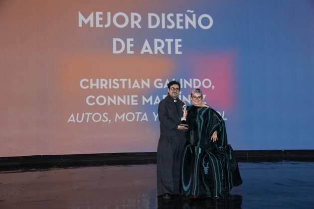 October 4, 2026: TO-45341 & x2013; Mexico City. October 3, 2026. Christian Galindo and Connie Martinez wins an Ariel Award at the 68th Ariel Awards ceremony presented by the Mexican Academy of Cinematographic Arts and Sciences (AMACC), held at Churubusco Studios in Mexico City. Clasos.com.mx  - ZUMAcs4_ 20261004_faa_cs4_026 Copyright: xMikaxRoblesx