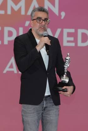 October 4, 2026: TO-45341 & x2013; Mexico City. October 3, 2026. Omar Guzman wins an Ariel Award at the 68th Ariel Awards ceremony presented by the Mexican Academy of Cinematographic Arts and Sciences (AMACC), held at Churubusco Studios in Mexico City. Clasos.com.mx  - ZUMAcs4_ 20261004_faa_cs4_073 Copyright: xMikaxRoblesx