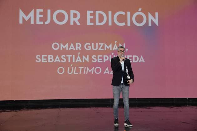 October 4, 2026: TO-45341 & x2013; Mexico City. October 3, 2026. Omar Guzman wins an Ariel Award at the 68th Ariel Awards ceremony presented by the Mexican Academy of Cinematographic Arts and Sciences (AMACC), held at Churubusco Studios in Mexico City. Clasos.com.mx - ZUMAcs4_ 20261004_faa_cs4_069 Copyright: xMikaxRoblesx
