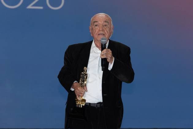 October 4, 2026: TO-45341 & x2013; Mexico City. October 3, 2026. Demetrio Bilbatua wins an Ariel Award at the 68th Ariel Awards ceremony presented by the Mexican Academy of Cinematographic Arts and Sciences (AMACC), held at Churubusco Studios in Mexico City. Clasos.com.mx - ZUMAcs4_ 20261004_faa_cs4_087 Copyright: xMikaxRoblesx