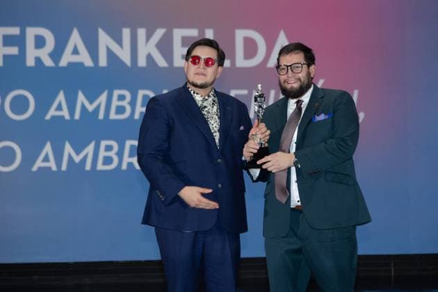 October 4, 2026: TO-45341 & x2013; Mexico City. October 3, 2026. Arturo Ambriz and Rodolfo Ambriz wins an Ariel Award at the 68th Ariel Awards ceremony presented by the Mexican Academy of Cinematographic Arts and Sciences (AMACC), held at Churubusco Studios in Mexico City. Clasos.com.mx - ZUMAcs4_ 20261004_faa_cs4_098 Copyright: xMikaxRoblesx