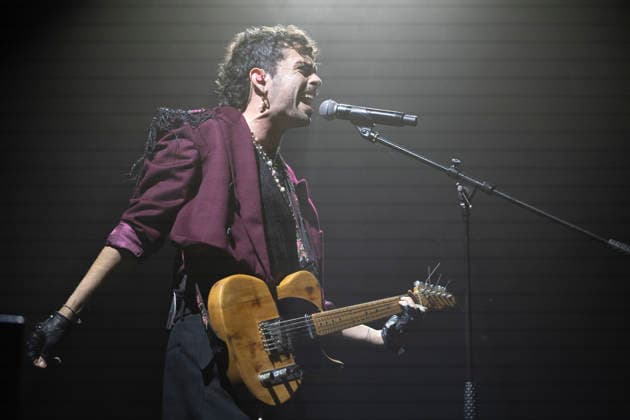 October 3, 2026, Madrid, Spain: Artist Ivan Herzog, performs live on stage during a performance at the Movistar Arena. Madrid Spain  - ZUMAs197 20261003_aaa_s197_217 Copyright: xAtilanoxGarciax