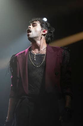 October 3, 2026, Madrid, Spain: Artist Ivan Herzog, performs live on stage during a performance at the Movistar Arena. Madrid Spain  - ZUMAs197 20261003_aaa_s197_232 Copyright: xAtilanoxGarciax