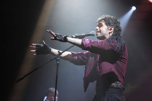 October 3, 2026, Madrid, Spain: Artist Ivan Herzog, performs live on stage during a performance at the Movistar Arena. Madrid Spain  - ZUMAs197 20261003_aaa_s197_234 Copyright: xAtilanoxGarciax