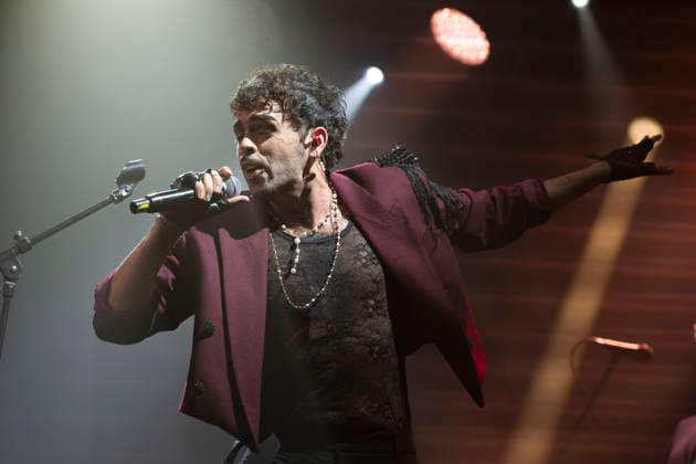October 3, 2026, Madrid, Spain: Artist Ivan Herzog, performs live on stage during a performance at the Movistar Arena. Madrid Spain - ZUMAs197 20261003_aaa_s197_227 Copyright: xAtilanoxGarciax