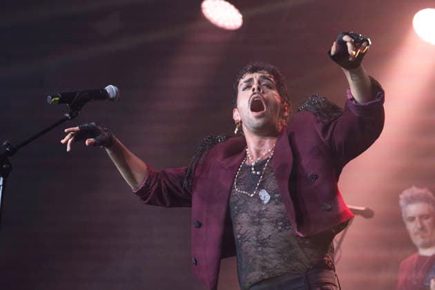 October 3, 2026, Madrid, Spain: Artist Ivan Herzog, performs live on stage during a performance at the Movistar Arena. Madrid Spain - ZUMAs197 20261003_aaa_s197_233 Copyright: xAtilanoxGarciax