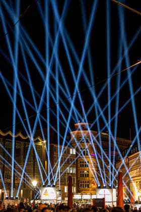 Celebrating German Unity Day in Bremen: German Unity Day 2026 Celebrations, Bremen, October 3, 2026, Bremen, public festival, Fanta Vier concert, illuminations along the Schlachte, light show in Bremen, Germany, October 3, Fanta4 + Illumination HB 3.10.26 LR-1535