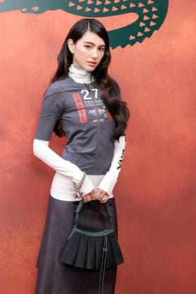 Davika Hoorne at the photocall for the Lacoste Women s Ready-to-Wear Spring Summer 2027 show during Paris Fashion Week (PFW) at Roland Garros in Paris, France, on October 4, 2026. Olivier Borde, bestimage. Photocall at the Lacoste Women’s Ready-to-Wear Spring Summer 2027 show as part of Paris Fashion Week on October 4, 2026, in Paris, France. Paris, France  Copyright: xOLIVIERxBORDEx xBESTIMAGExOLIVIERxBORDEx xBESTIMAGEx