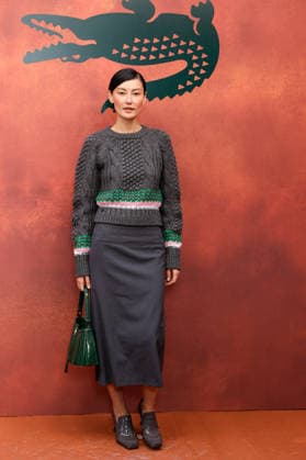 Amalie Gassmann at the photocall for the Lacoste Women’s Ready-to-Wear Spring Summer 2027 show during Paris Fashion Week (PFW) at Roland Garros in Paris, France, on October 4, 2026. Olivier Borde, bestimage. Photocall at the Lacoste Women’s Ready-to-Wear Spring Summer 2027 show as part of Paris Fashion Week on October 4, 2026, in Paris, France. Paris, France  Copyright: xOLIVIERxBORDEx xBESTIMAGExOLIVIERxBORDEx xBESTIMAGEx