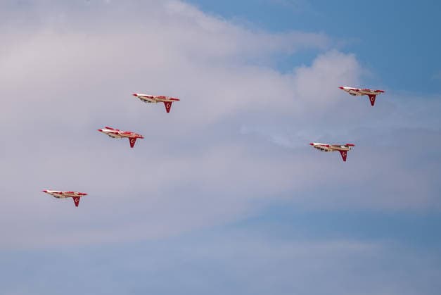 TEKNOFEST Southeast in Turkiye s Sanliurfa SANLIURFA, TURKIYE - OCTOBER 4: The Turkish Stars aerobatic team performs an air show during during TEKNOFEST Southeast, world s largest aviation, space, and technology festival at Sanliurfa GAP Airport in Sanliurfa, Turkiye, on October 4, 2026. Arman Onal Anadolu Sanliurfa Turkey. Editorial use only. Please get in touch for any other usage.  Copyright: x2026xAnadoluxArmanxOnalx