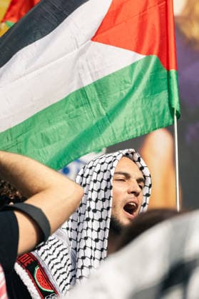 October 4, 2026, Madrid, Madrid, SPAIN: Thousands of people demonstrated in Madrid, three years after the start of Israel s latest military offensive against Palestinian populations in Gaza and the West Bank. Madrid SPAIN  - ZUMAl221 20261004_zip_l221_007 Copyright: xIgnacioxLopezxIsasmendix