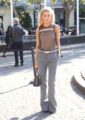 Caroline Caro Daur at the Miu Miu Women’s Ready-to-Wear Spring Summer 2027 fashion show during Paris Fashion Week (PFW) on October 4, 2026. Denis Guignebourg, Bestimage. Miu Miu Women’s’s Ready-to-Wear Collection Spring Summer 2027 at Paris Fashion Week (PFW) on October 4, 2026, Paris, France  Copyright: xDenisxGuignebourgx xBestimagexDenisxGuignebourgx xBestimagex