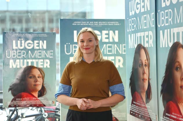 Rosalie Thomass at the screening of the movie *Lies About My Mother* at the Kino am Raschplatz in Hanover, October 4, 2026 Foto:xC.xNiehausx xFuturexImagex luegen_6001