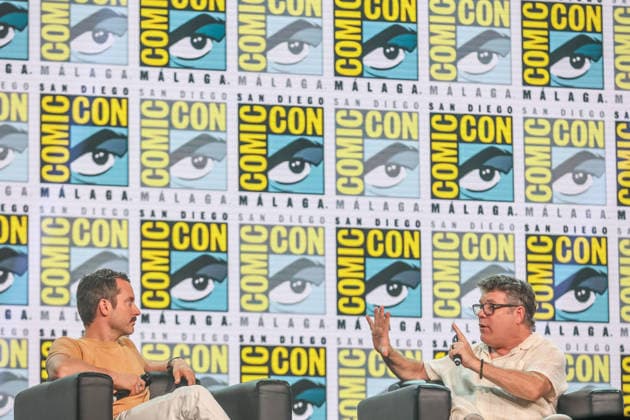 October 4, 2026: October 4, 2026 (Malaga)Elijah Wood and Sean Astin were the great stars of the Comic-Con de Mo¡laga. Actors Elijah Wood and Sean Astin, famous for their roles as Frodo and Sam in The Lord of the Rings, have brought this Sunday a bit of that Comarca of Middle-earth to the convention attended by 3000 people gathered in the room. - ZUMAc161 20261004_zap_c161_007 Copyright: xLorenzoxCarnerox